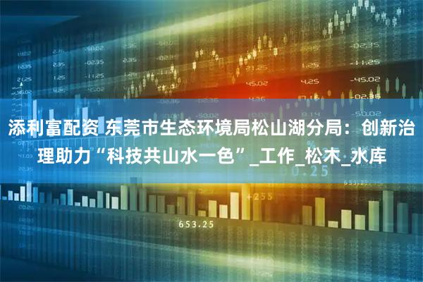 添利富配资 东莞市生态环境局松山湖分局：创新治理助力“科技共山水一色”_工作_松木_水库