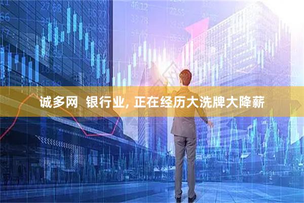 诚多网  银行业, 正在经历大洗牌大降薪